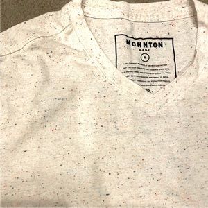 Mohnton White Shirt w Colorful Dots